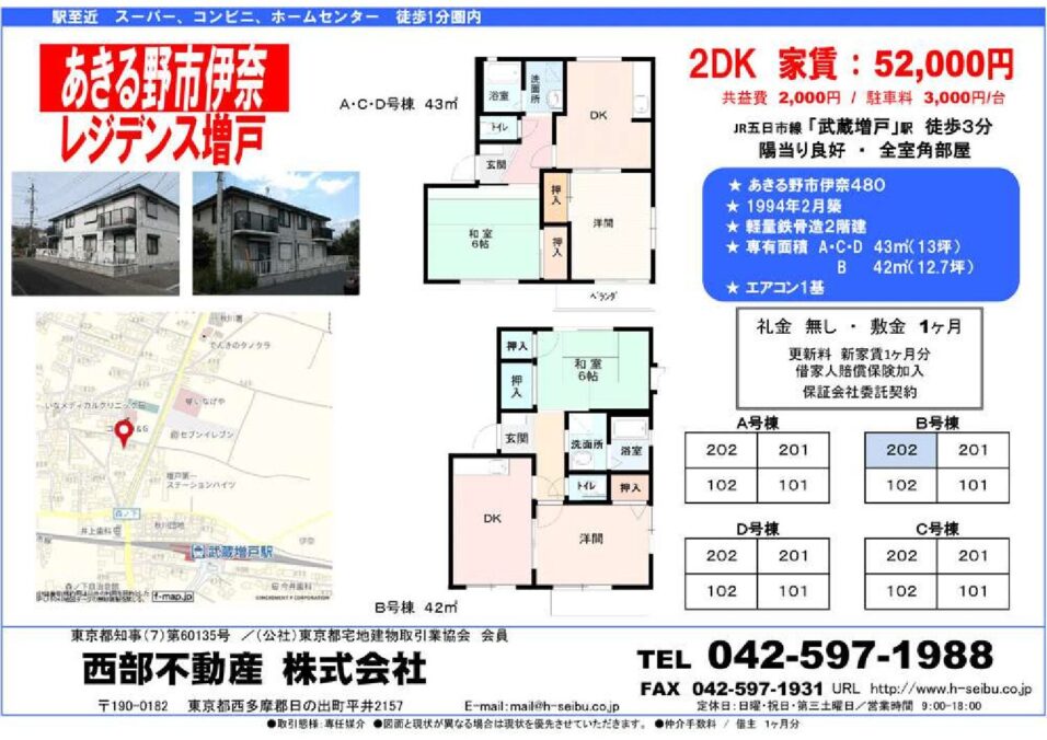 駅至近　スーパー、コンビニ、ホームセンター徒歩１分圏内
